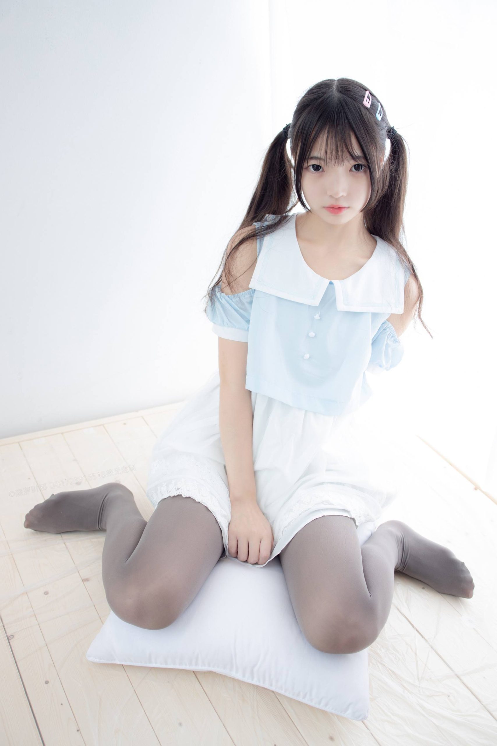 图片[5]-超级甜美的灰丝小姑娘【86P】20005-盲兔兔
