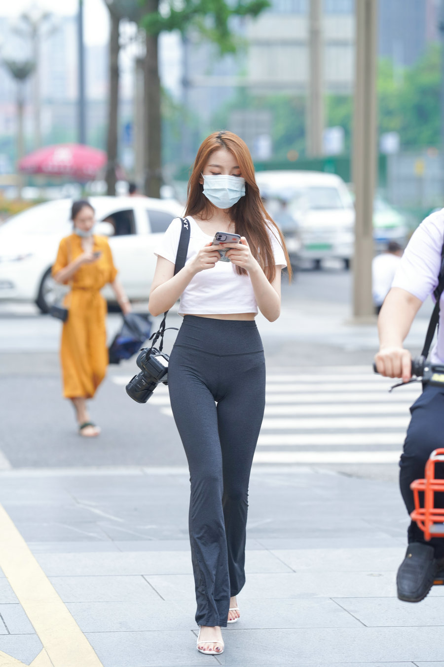 图片[3]-玩单反机的瑜伽裤女孩  J1270 498P5V-28.6GB-盲兔兔