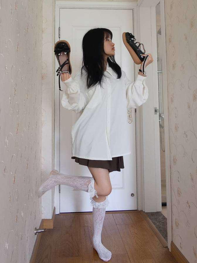 图片[3]-百褶裙可爱又大方的小姑娘【122P】20002-盲兔兔