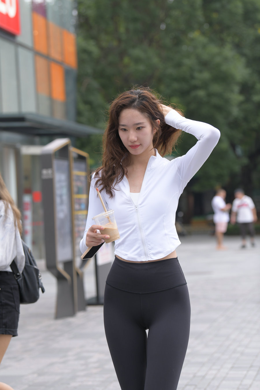 图片[3]-像刘亦菲的黑色瑜伽裤女孩J2237 340P1V-14.8GB-盲兔兔