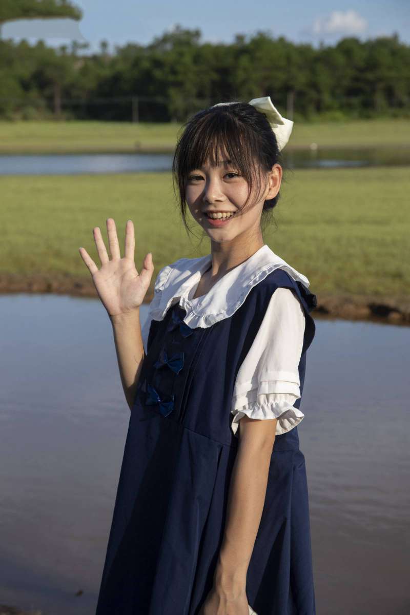 图片[5]-非常甜美的牛仔裙女孩【226P】20021-盲兔兔