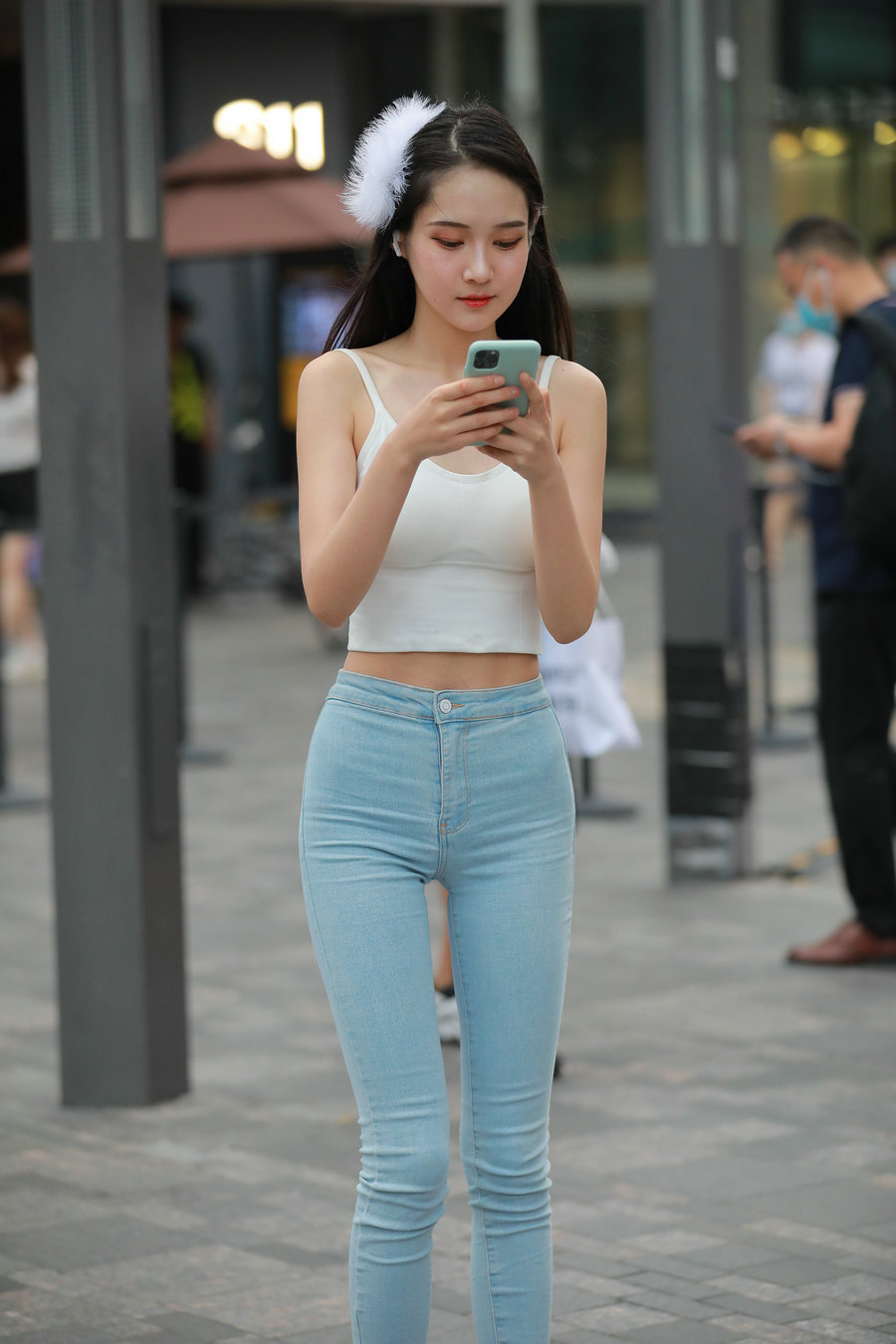 图片[3]-非常漂亮的牛仔裤女孩 J2144 98P1V-1.92GB-盲兔兔