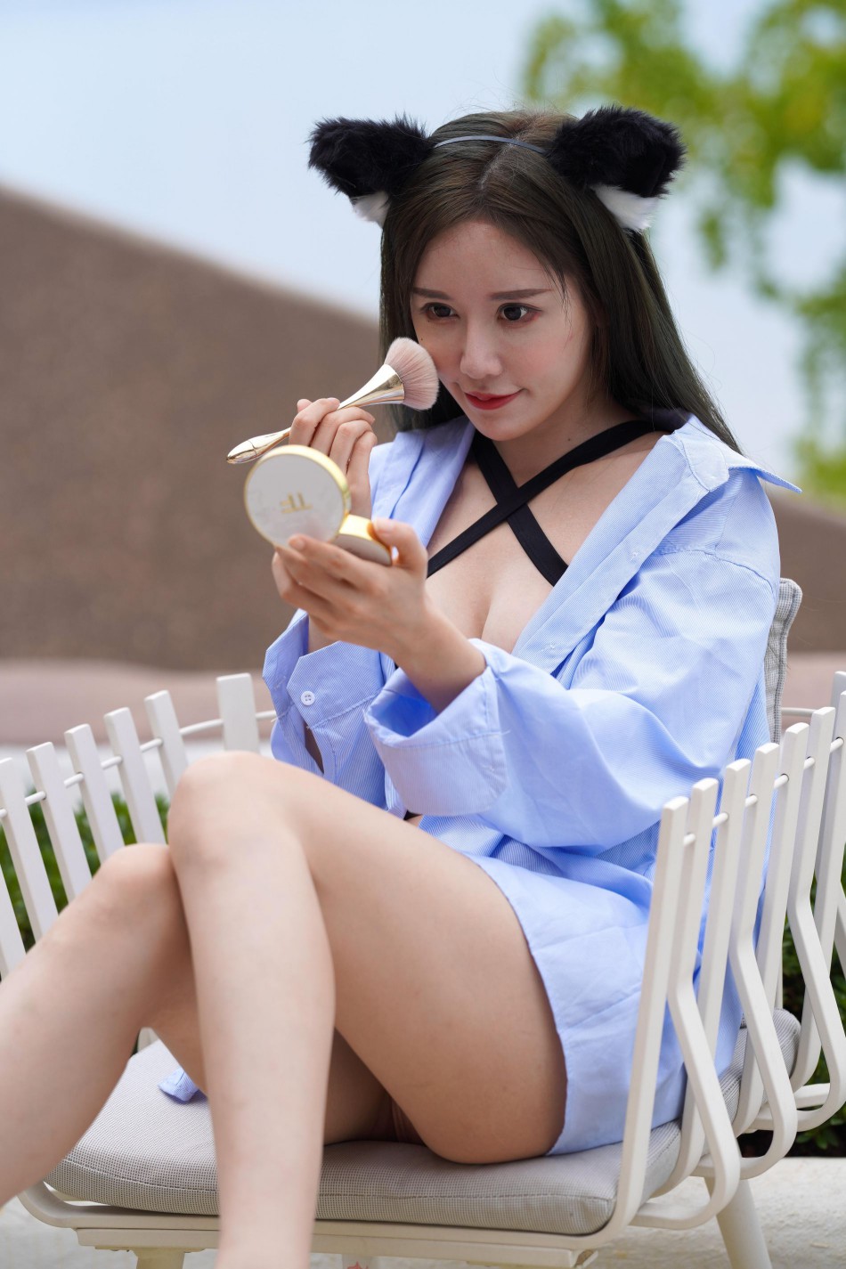 图片[5]-可爱的猫耳朵比基尼美少女【394P】00043-盲兔兔