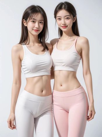 图片[18]-AI瑜伽裤清纯妹子系列图-盲兔兔